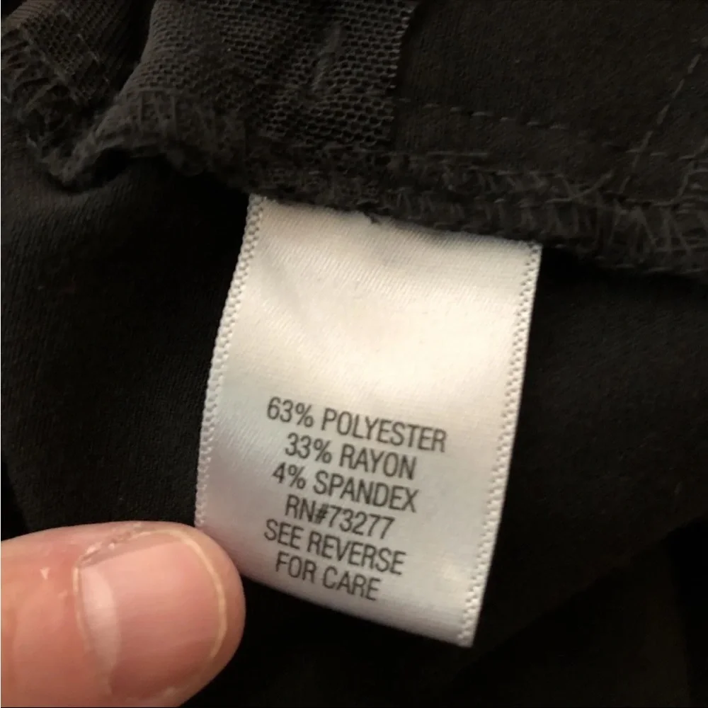 Dana Bachman Black Comfort Pants - Women’s 14S - Picture 5 of 5